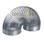 Metal Slinky Silver