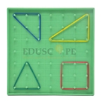 Double-sided Students Geoboard 14cm